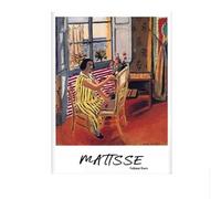 LHHJF LJHFA Henri Matisse Mode Rétro Poster Femme Figure Art Mural Et Impressions Henri Matisse Peinture sur Toile Nordique Home Decor Photo 50x70cmx1 sans Cadre