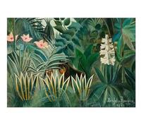 LHHJF LJHFA Henri Rousseau Affiche Forêt Tropical Nature Animal Wall Art Henri Rousseau Peinture sur Toile Et Impressions pour La Maison Décor Photo 40x60cm sans Cadre