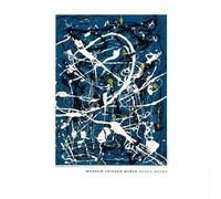 LHHJF LJHFA Jackson Pollock Minimalisme Affiche Vintage Art Mural Jackson Pollock Toile Peinture Célèbre Nordique Impressions Maison Décor Photo Murale 50x70cm sans Cadre