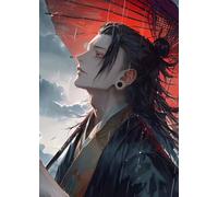 LHHJF LJHFA Kung Fu Affiche Ancien Épéiste Chinois Art Mural Kung Fu Peinture sur Toile Et Impressions Maison Moderne Salon Décor Photo 40x60cm sans Cadre