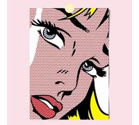 LHHJF LJHFA Mode Affiche Roy Lichtenstein Figurines abstraites Art Mural Roy Lichtenstein Peinture et estampes Décoration intérieure 40x60cm sans Cadre