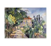 LHHJF LJHFA Paul Cezanne Vintage Poster Landschaft Wandkunst Paul Cezanne Leinwand Malerei Und Drucke Nordic Home Wohnzimmer Dekor Bild 40x60cm Kein Rahmen