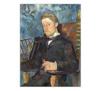 LHHJF LJHFA Paul Gauguin Affiche Vintage Portrait Art Mural Paul Gauguin Peinture sur Toile Et Impressions Maison Nordique Salon Décor Photo 40x60cmx1 sans Cadre