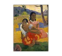 LHHJF LJHFA Paul Gauguin Vintage Poster《Quand Vous TMariez》Art Mural Paul Gauguin Peinture sur Toile Et Impressions Home Decor Photo 50x70cm sans Cadre