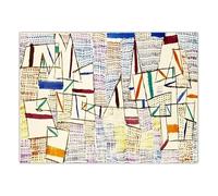 LHHJF LJHFA Paul Klee Affiche Abstrait Color Block Wall Art Paul Klee Toile Peinture Et Impressions Nordic Home Salon Décor Photo Murale 40x60cm sans Cadre