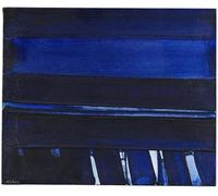 LHHJF LJHFA Pierre Soulages Minimalisme Affiche Monochrome Abstrait Art Mural Pierre Soulages Peinture sur Toile Et Impressions Décoration D’intérieur Photos 40x60cm sans Cadre