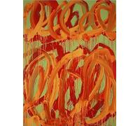 LHHJF LJHFA Posters Abstraits de Cy Twombly《Camino Real (IV)》Peinture Murale et Impressions sur Toile de Cy Twombly, décoration Moderne 40x60cmx1 sans Cadre