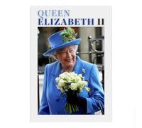 LHHJF LJHFA Reine Elizabeth II Portrait Affiche Moderne Art Mural Reine Elizabeth II Peinture sur Toile Et Impressions Mode Décoration D’intérieur Photo 50x70cm sans Cadre