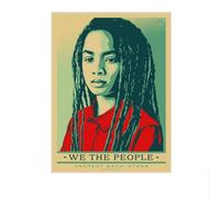 LHHJF LJHFA Shepard Fairey Posters We The People Canvas Painting Vintage Wall Art Shepard Fairey Impressions pour Salon Home Decor Pictures 40x60cm No Frame