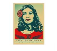 LHHJF LJHFA Shepard Fairey Posters We The People Canvas Painting Vintage Wall Art Shepard Fairey Impressions pour Salon Home Decor Pictures 40x60cm No Frame