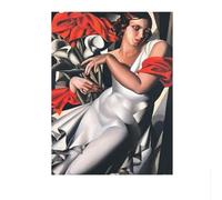LHHJF LJHFA Tamara De Lempicka Esthétique Affiche Femmes Art Mural Tamara De Lempicka Impressions Et Peinture sur Toile Nordique Home Decor Photo 40x60cm sans Cadre