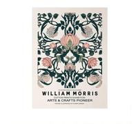 LHHJF LJHFA William Morris Vintage Posters Feuille Fleur Toile Peinture William Morris Art Mural Et Impressions Maison Salon Décor Photo 40x60cmx1 sans Cadre