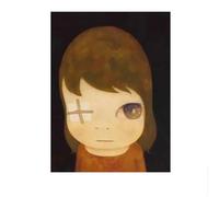 LHHJF LJHFA Yoshitomo Nara Affiche Somnambulisme Poupées Art Mural Yoshitomo Nara Peinture sur Toile Et Impressions Bébé Enfants Chambre Décor Photo 50x70cmx1 sans Cadre