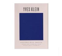 LHHJF LJHFA Yves Klein Affiche Simple Abstrait Bleu Art Mural Yves Klein Peinture sur Toile Et Impressions Maison Nordique Salon Décor Photos 50x70cm sans Cadre