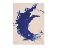 LHHJF LJHFA Yves Klein Affiches Néoréalisme Fauvisme Art Mural Yves Klein Peinture sur Toile Et Impressions Maison Moderne Salon Décor Photos 40x60cm sans Cadre