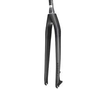 LHHL Fibre De Carbone Fourche Rigide VTT 26/27.5/29" Tube Conique 1-1/8" Frein À Disque Fourche Avant Vélo De Montagne sans Filetage Fourche Vélo QR 9x100mm (Color : Black Glossy, Size : 27.5")