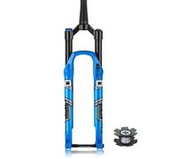 LHHL Fourche À Suspension VTT 27,5/29 Pouces Boost Fourche Air Vélo Axe Traversant 15 * 110mm 1-1/2 Conique Fourche Avant Débattement 120mm(A,27.5in)
