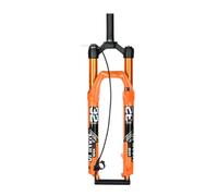 LHHL Fourche Avant de VTT à air,Alliage De Magnésium 1-1/8" Tube Droit Fourches De Frein À Disque,QR Amortisseur,Voyage 120mm,Manual/Remote Lock,Contrôle de L'épaule,Non Amorti(Remote,26)