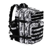 LHI Sac à Dos Militaire Tactique 45L - Sac de Survie Complet 72h, Randonnée, Moto, Pêche, Tir, Crossfit, Sport, Sac à Dos Homme Grande Capacité Outdoor