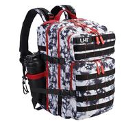 LHI Sac à Dos Militaire Tactique 45L - Sac de Survie Complet 72h, Randonnée, Moto, Pêche, Tir, Crossfit, Sport, Sac à Dos Homme Grande Capacité Outdoor