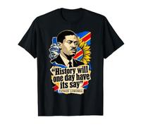 L'histoire Aura Un Jour Son Mot à dire - Patrice Lumumba Congo T-Shirt Graphique avec Valeur