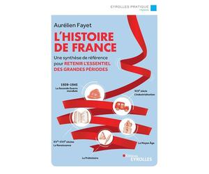 L'histoire de France Une synthèse de référence pour retenir l'essentiel des grandes périodes - Aurélien Fayet - Eyrolles - broché - Essai