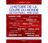 L'histoire de la coupe du monde de football 1930-2022: Les grands matchs, les anecdotes, le programme 2022