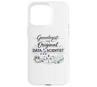 L'histoire de la Famille Genealogist The Original Data Scientist Coque pour iPhone 15 Pro Max