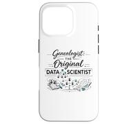 L'histoire de la Famille Genealogist The Original Data Scientist Coque pour iPhone 16 Pro