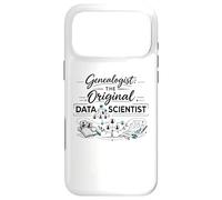 L'histoire de la Famille Genealogist The Original Data Scientist Coque pour iPhone 17 Pro Max