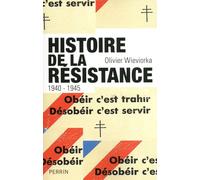 L'histoire de la résistance - Olivier Wieviorka - Perrin - broché - Etude