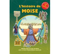 L'histoire de Moïse Marche dans les pas de Moïse avec ce livret d’autocollants interactif - Croisade du livre chrétien CLC - CLC France - broché - Document jeunesse