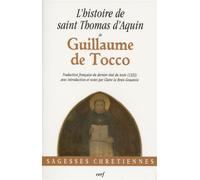 L'Histoire de saint Thomas d'Aquin - Guillaume de Tocco - Cerf - broché - Biographie