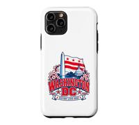 L'histoire de Washington DC VIT Ici : Monuments rétro du Quartier Coque pour iPhone 11 Pro