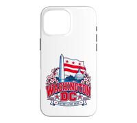 L'histoire de Washington DC VIT Ici : Monuments rétro du Quartier Coque pour iPhone 16 Pro Max