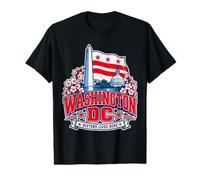 L'histoire de Washington DC VIT Ici : Monuments rétro du Quartier T-Shirt Graphique avec Valeur