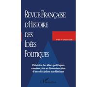 L'histoire des idées politiques, construction et déconstruction d'une discipline académique
