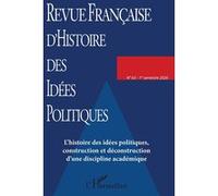 L'histoire des idées politiques, construction et déconstruction d'une discipline académique Collectif (Auteur)