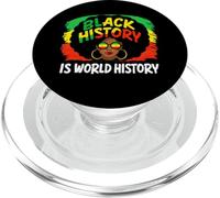 L'histoire des Noirs, C'est l'histoire du Monde | Afro Pride Pan-African PopSockets PopGrip pour MagSafe