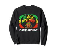 L'histoire des Noirs, C'est l'histoire du Monde | Afro Pride Pan-African Sweatshirt
