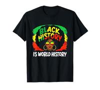 L'histoire des Noirs, C'est l'histoire du Monde | Afro Pride Pan-African T-Shirt