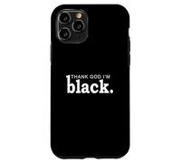 L'histoire des Noirs, Dieu Merci, Je suis Le Mois de l'histoire des Noirs Coque pour iPhone 11 Pro