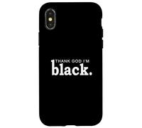 L'histoire des Noirs, Dieu Merci, Je suis Le Mois de l'histoire des Noirs Coque pour iPhone X/XS