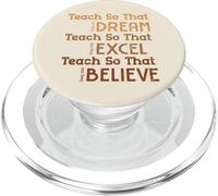 L'histoire des Noirs enseigne pour qu'ils puissent rêver d'enseignants Femmes et Hommes PopSockets PopGrip pour MagSafe