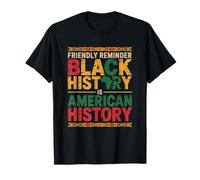 L'histoire des Noirs est l'histoire américaine BHM African Heritage T-Shirt
