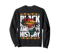 L'histoire des Noirs est l'histoire américaine Hommes Femmes Enfants Africains Sweatshirt