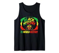 L'histoire des Noirs est l'histoire du Monde Afro Melani Girl African Débardeur