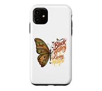 L'histoire des Noirs est Une Histoire Vivante Mandala Butterfly Coque pour iPhone 11
