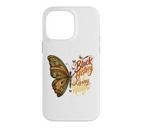 L'histoire des Noirs est Une Histoire Vivante Mandala Butterfly Coque pour iPhone 14 Pro Max