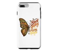 L'histoire des Noirs est Une Histoire Vivante Mandala Butterfly Coque pour iPhone 7 Plus/8 Plus